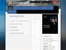 Tablet Screenshot of elba-mar.com